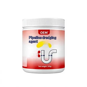 Customized OEM Drain Unclogging Agent Sewer Application Pipe Deodorizer Cleaning Powder Processing