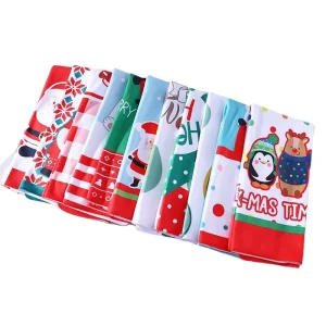 Customized Printing Cute Cartoon Pattern Microfiber Kitchen Towel Soft Absorbent Kitchen Cleaning Cloth