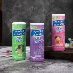 Customized Scent 17oz 500g All Purpose Cleanser Household Tiles Stove Remove Stains Cleanser Powder