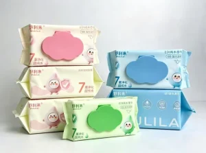 Customized Thick Soft Care Unscented Newborn Spunlace Baby Wipes Natural Biodegradable Cleansing Wipes