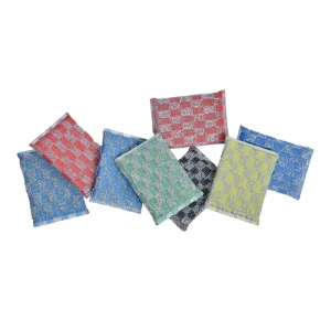 Customized Thickened Scouring Sponge Kitchen Cleaning Double Sided Dish Washing Sponge Pad From Factory Direct Sale