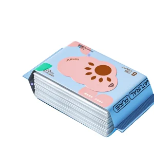 Customized Unscented Non-Woven Degradable Flushable Wet Paper Wipes for Home Daily Cleansing
