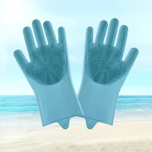 Customized Waterproof Durable Multifunctional Household Rubber Gloves Anti-cut Anti-static Dishwashing Cleaning Brush