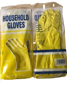 Cut Resistant Cleaning Long Sleeve Rubber Gloves Kitchen Latex Household Gloves