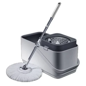 D7 Household Cleaning Tools Supplies Eco Friendly Steel Bathroom Set Mop Bucket Telescopic Handle Four Side