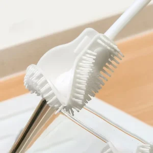 DS4894 Cup Scrubber Glass Cleaner Bottle Washing Brush Long Handle Drink Glass Cup Bottle Cleaning Brush Silicone Cup Brush