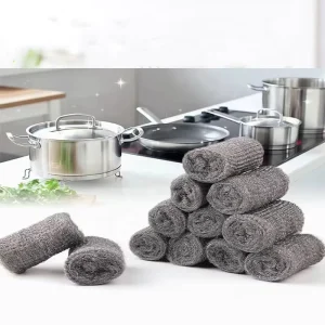 Daily Home Cleaning Steel Wool Rolls Wire Sponge Lana Acciaio Iron Wool