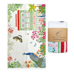 Decorative digital printing kitchen tea towel combines speed with appeal for modern kitchens and efficient drying