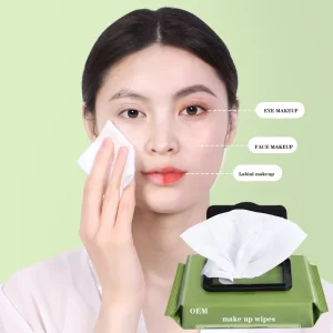 Deep Cleaning Facial Wipes Ultra Soft Customized Wipes for Make up Removal for Adult Face Refreshing