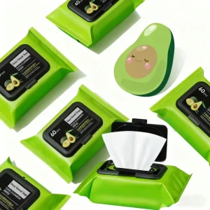 Deep Cleaning Makeup Remover Wipes for Face Makeup Remover Wipes Custom Logo Organic Face Wipes for Face Refreshing