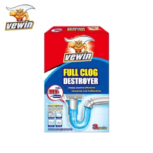 Deep Cleaning Toilet Drain Cleaner Multi surface Eliminate Odour Drain Cleaner