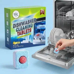 Deep Stain Removal Automatic Dishwasher Soap Tablet OEM Dishwasher Cleaner Tablets