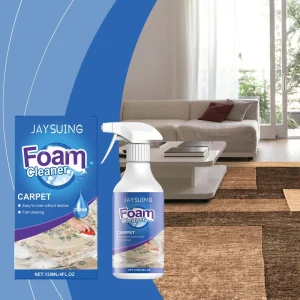 Deodorizing Quick Drying Protecting Fibers Preventing New Stains Fresh Home Carpet Foam Cleaner