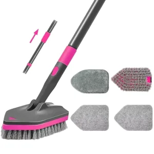 Detachable Floor Brush Multi functional Cleaning Tool Suitable for Bathrooms