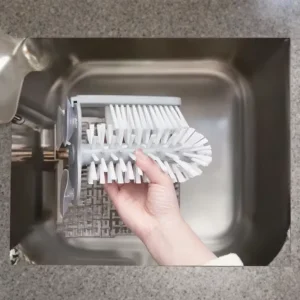 Detachable Suction Cup Brush Swivel Wall Cleaning Glass Brush Made of Durable Plastic for Decontamination and Debris Removal