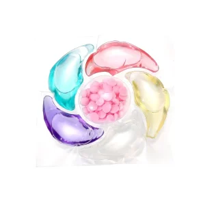 Detergent Pods for Apparel Stain Removing Softening Long Lasting Fragrance