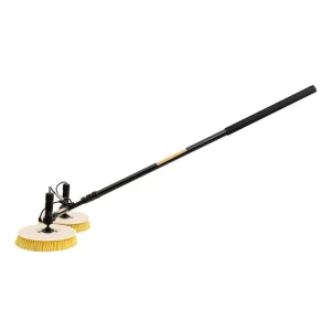 Direct Factory Sale Hand Held Dual Head Photovoltaic Solar Panel Cleaning Brush Tool