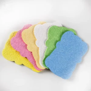 Directly Factory Bio Microneedling Sponge Spicules Compressed Cellulose Sponge Sheets Kitchen Pop up Sponge