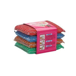 Dish Pan Pot Washing Scrub Sponge Kitchen Thick Scrubber Pad Cleaning Scouring Sponge Pads Scourer Sponges
