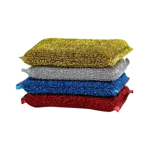 Dish Scrub Pads Sponges Cleaning Sponge Fabric Kitchen Sponge Cloth Manufacturer China Heavy Duty Scouring Pads