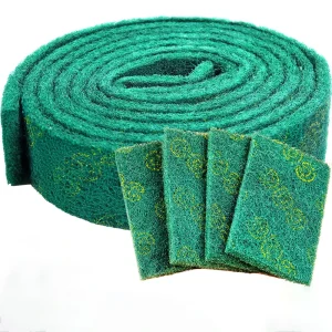 Dish Scrubber Scouring Pads for Kitchen and Dish Cleaning Scrubbing Pads Roll Kitchen Scrubbers Non Scratch Scour Pads