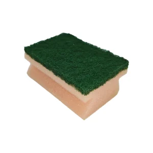 Dish Washing Sponge Scrubber Scouring Pads Scrub Sponges for Kitchen Cleaning Protects Nails & Fingers Efficient Stain Removal