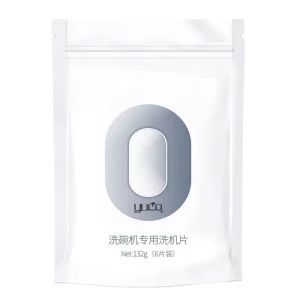 DishWashing Solid Detergent Tablet Effervescent All in One Powerful Dishwasher Cleaning Tablet