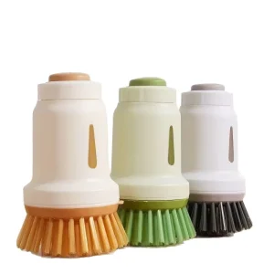 Dishes Pot Pan Sink Scrubber Cleaner Soap Dispenser Scrub Brush Kitchen Soap Dispenser Dish Brush