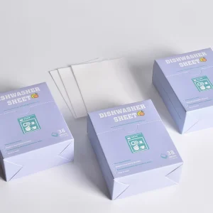 Dishwasher Cleaning Eco Detergent Dishwasher Tablets Sheet