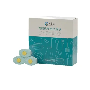 Dishwasher Compatible Dissolving Descaling Cleaning Tablets Stain Removal Dishwashing Detergents
