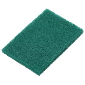 Dishwashing Cloth Green Square Scouring Pad Wear Resistant High Quality Sand Containing Sponge