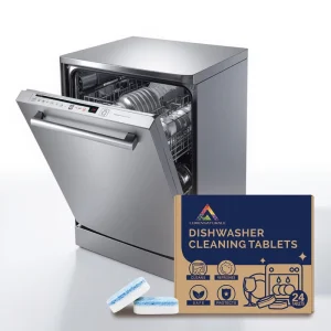 Dishwashing Detergent 24PCS Eco-friendly Dishwasher Tablets Automatic for Household Dishwashers