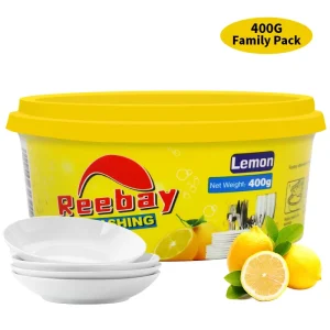 Dishwashing Paste OEM Concentrated Dish Paste with Lemon Scent and Anti Bacterial Formula