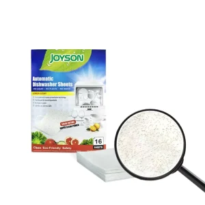 Dishwashing Sheet Kraft Paper Dishwasher Detergent Sheets for Tea and Coffee Stains