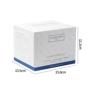 Disposable Biodegradable Cotton Facial Towels for Sensitive Skin Antimicrobial Quick Dry Lint Free Eco Friendly Makeup Removal