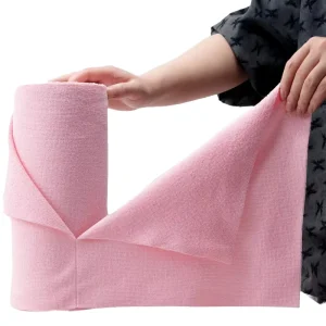 Disposable Customized Microfibre Cleaning Cloths Rolls Kitchen Towel Dish Cloth Reusable Tear Away Microfiber Towel Rolls