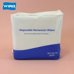 Disposable Dry Wipes Medical Care Hospital Grade Ultra Soft Baby Care Patient Cleansing Cloths for Adults Incontinence