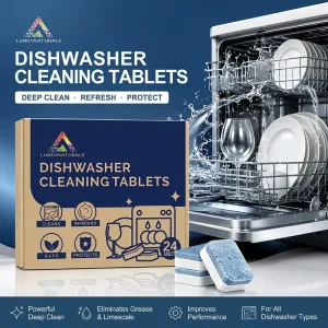 Disposable Eco Friendly Dishwasher Tablets Biodegradable Formula Dish Washing Tablets Suitable for All Models