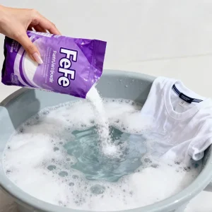 Disposable Eco Friendly Lavender Lemon Fragrance Washing Powder High Foam for Natural Apparel Clothes Cleaning