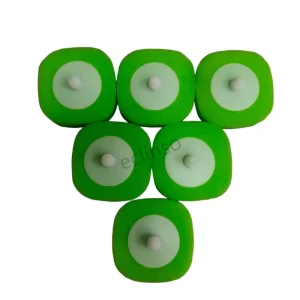 Disposable Eco-Friendly Toilet Brush Heads Stocked Sponges and Scouring Pads Toilet Supplies