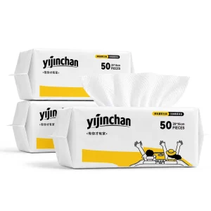 Disposable Face Towels Soft Nonwoven Washcloths Dry Compressed Facial Tissue Towels Biodegradable for Salon Travel Home Care