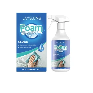 Disposable Glass Cleaner Foam Spray for Oil Stain Renovation and Daily Maintenance