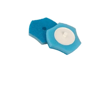 Disposable Lavender Toilet Brush Scouring Pads Replacement Sponge Single Use Antimicrobial Sponges and Scouring Pads
