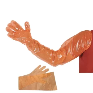 Disposable Long Hand PE Gloves Livestock Household Gloves