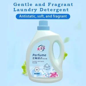 Disposable Long Lasting Natural Fragrance Liquid Laundry Detergent with Microcapsule Technology Anti Static and Fabric Softener
