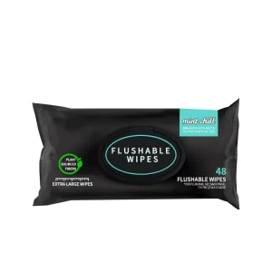 Disposable Moist Toilet Tissue Soft Gentle Personal Cleansing Flushable Wet Wipes