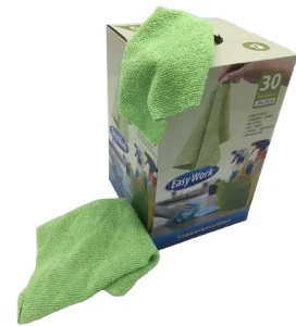 Disposable Mop Wipes Multi purpose Microfiber Household Cleaning Cloth Cleaning Rags Grab a Rag 30PK