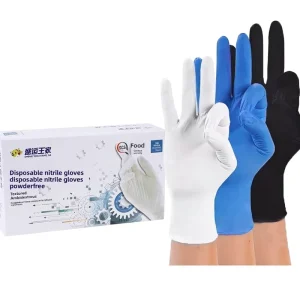 Disposable Nitrile Gloves 100 Pieces Box Anhui Province Catering Kitchen Use Household Teeth Multipurpose