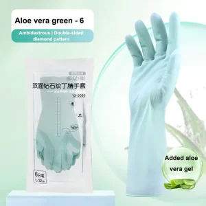Disposable Nitrile Gloves Long lasting and Durable Washing Dish Detergent Rubber Household Kitchen Cleaning Gloves