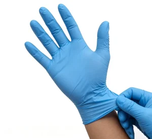 Disposable Nitrile Vinyl Gloves Powder Free Gloves for Kitchen Household Washing